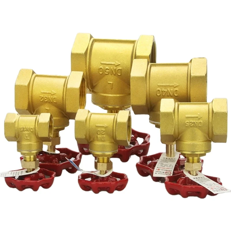 3/4 Inch Water Brass Gate Valve With Iron Handwheel 235g Control Brass