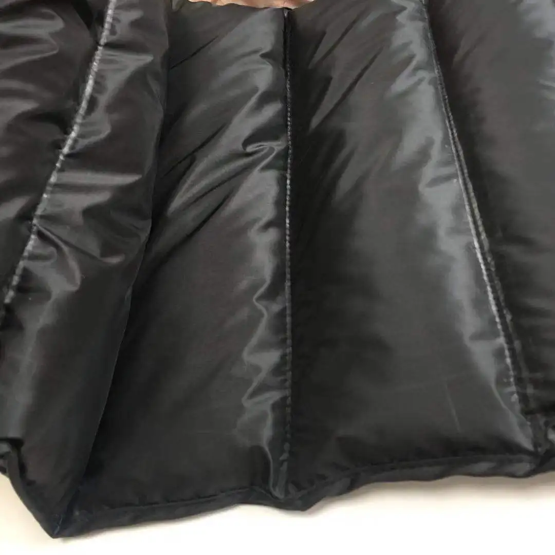 300t Nylon Taffeta Lightweight Waterproof Fabric Down Jackets 100 ...