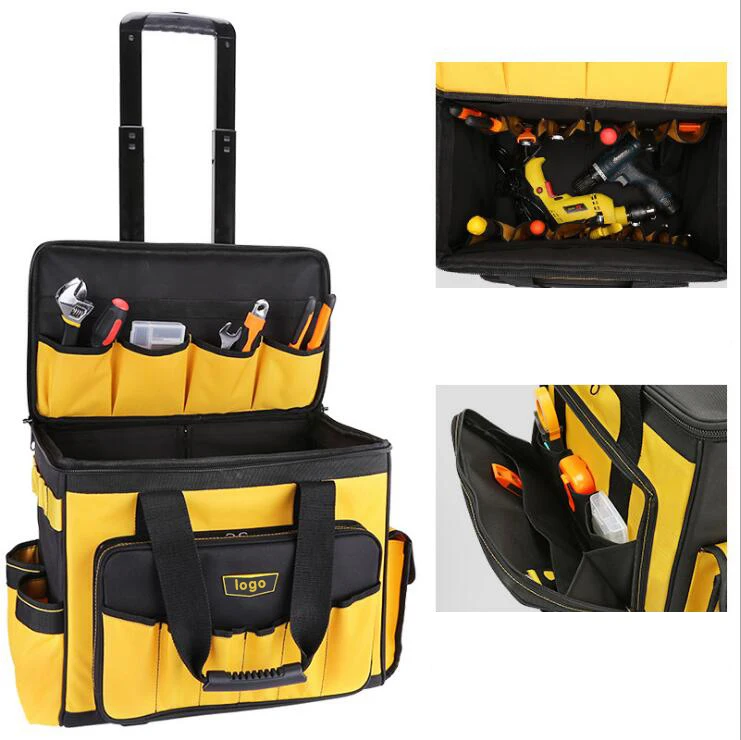 Large Capacity Trolley Tool Bag Or Mobile Tool Bags With Wheels Buy Mobile Tool Bags,Tool Bag