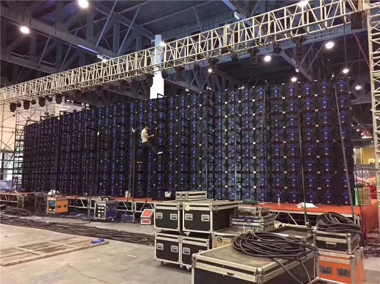 die casting full color 3.91 indoor rental led display/ 3.91 led video wall led display screen p3.91mm