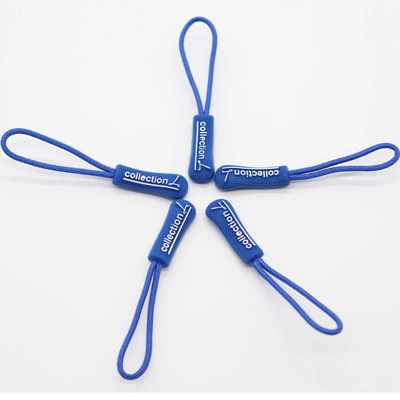 Custom Logo Charms Zipper Pulls Fancy Zipper Puller Personalized Pvc