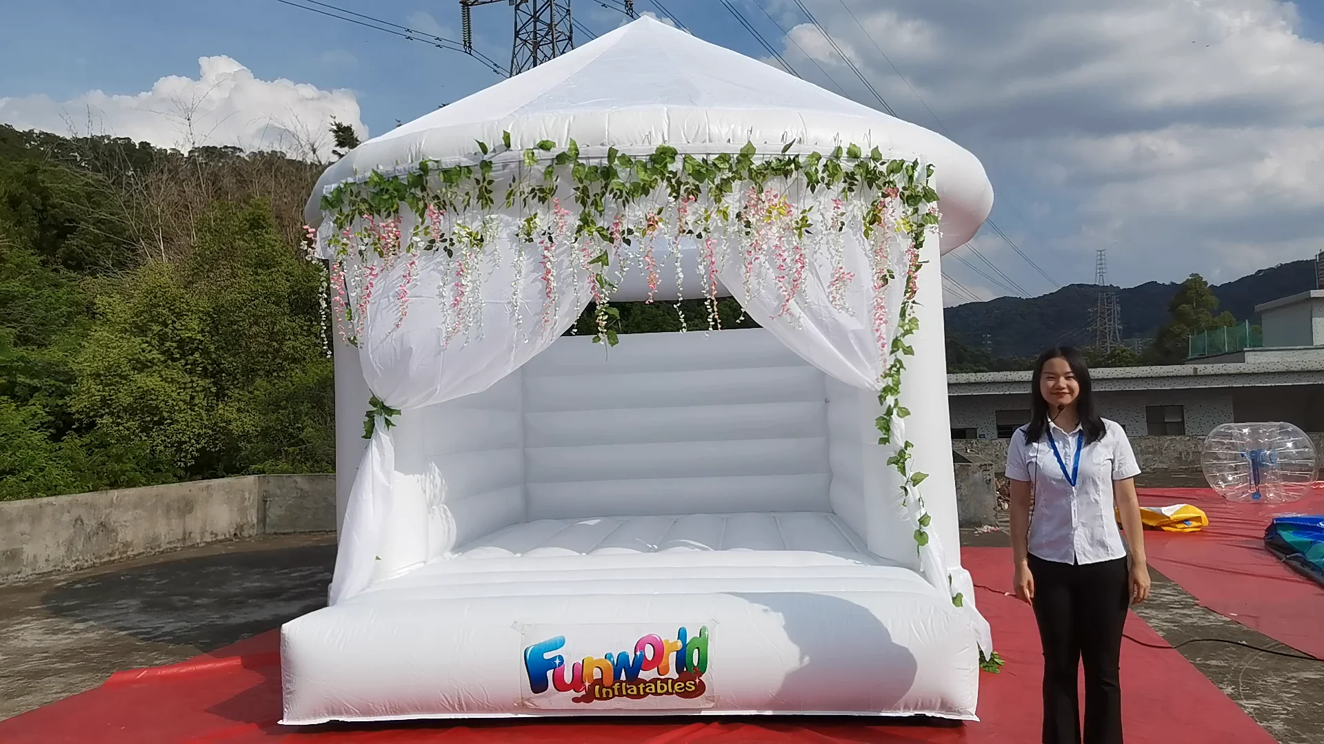 wedding bouncy castle for sale