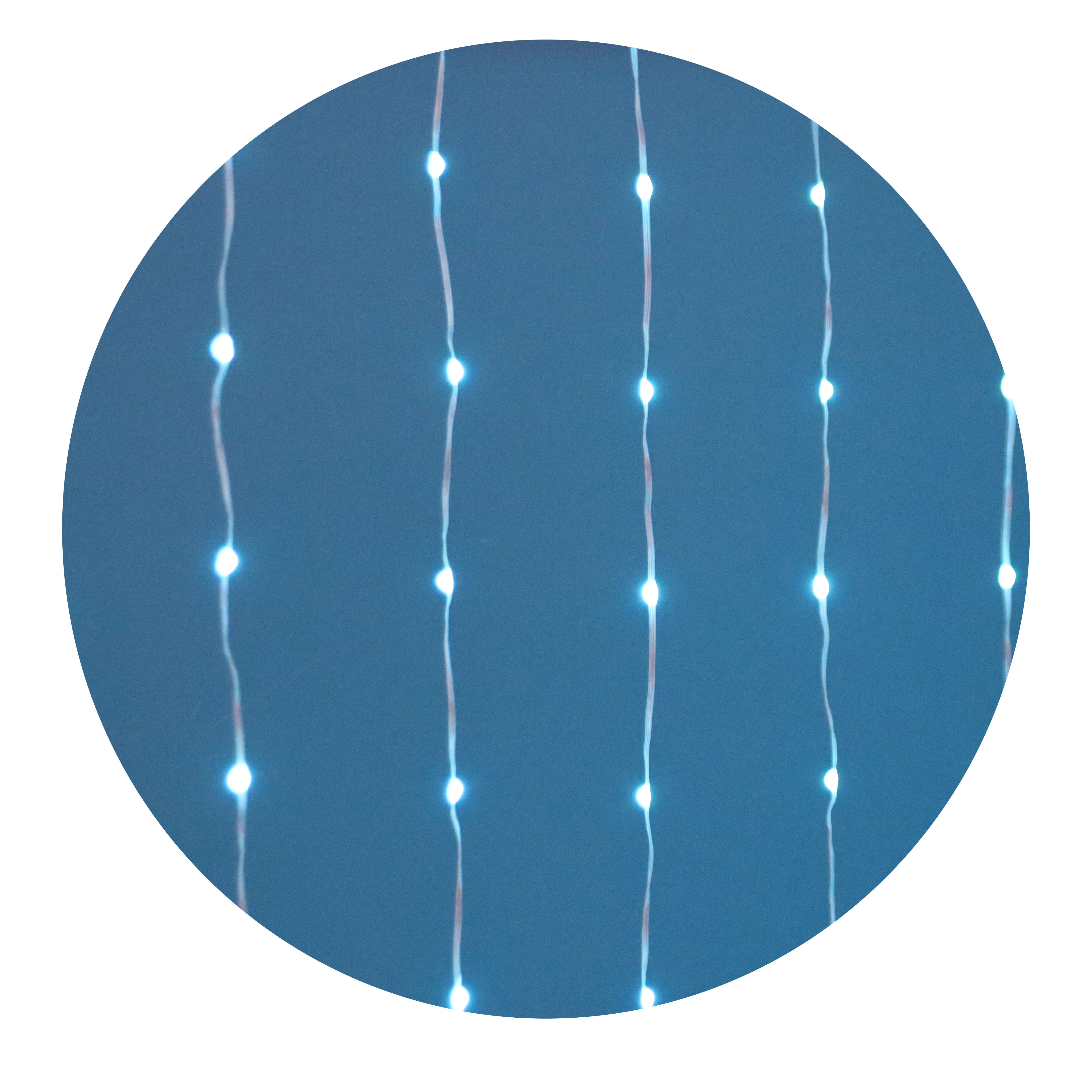 Hesheng Smart remote control 2*2M 400LED Window Curtain String Light for home christmas decoration outdoor led icicle light