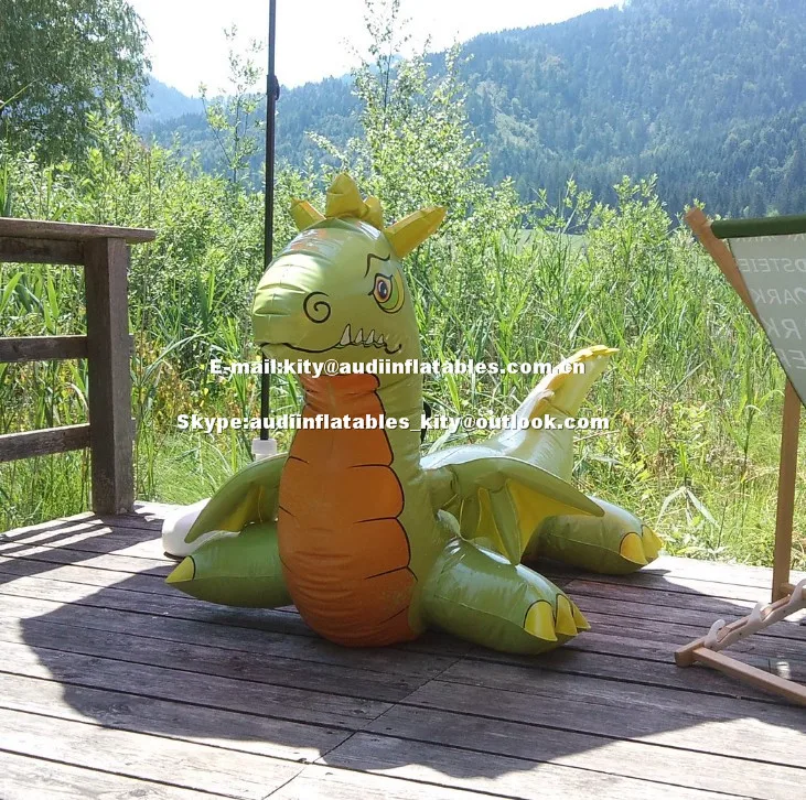 Pvc Inflatable Dragon Ride On Inflatable Dragon Pool Raft Buy