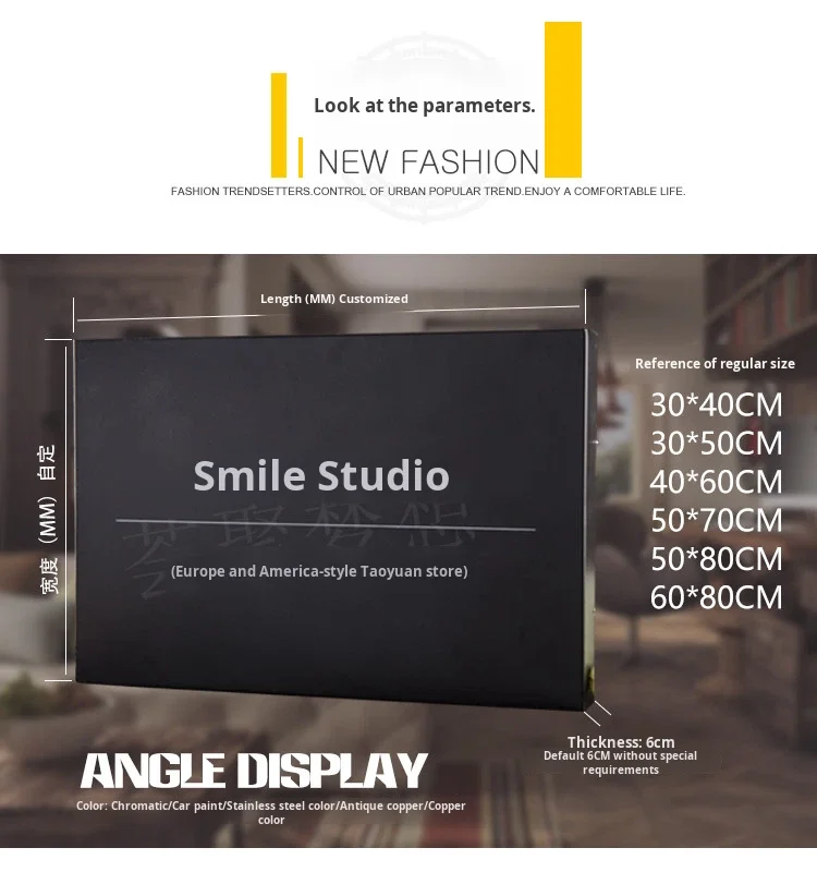 product outdoor rectangular rust coated vintage hanging door sign plaque wall mounted design customization-8