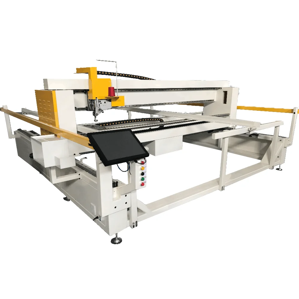 QY-S2 full moved automatic thread trimming wire break detection single needle quilting machine