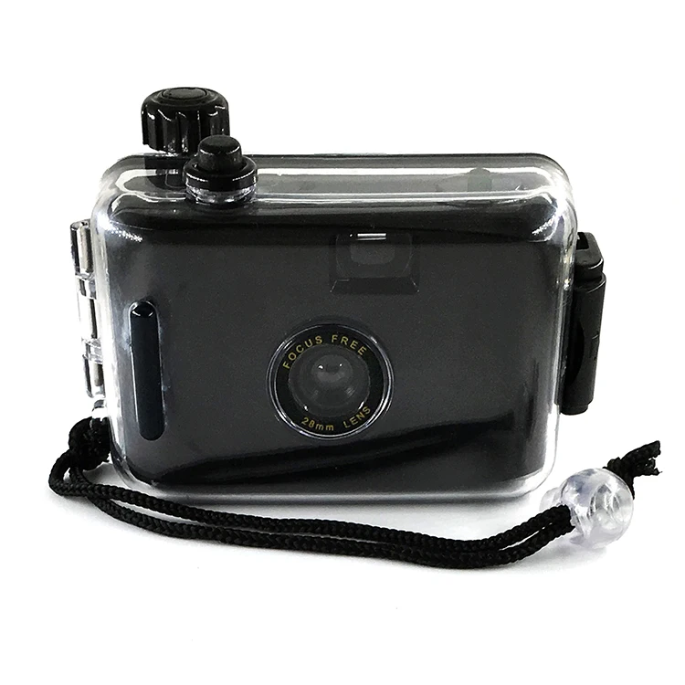Reusable Underwater Waterproof Film 35mm Lomo Camera Cheap Ultra Compact Camera Clear Plastic