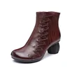 Ladies Ankle Boot Top Selling Leather Shoes Genuine Shoes Women Stylish