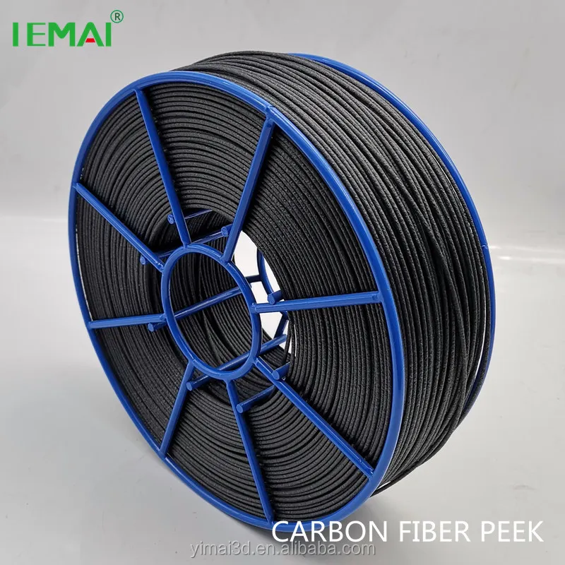 New 3d Printing Material Carbon Fiber Peek Filament Per Spool Reinforcement Improved Cfr Peek