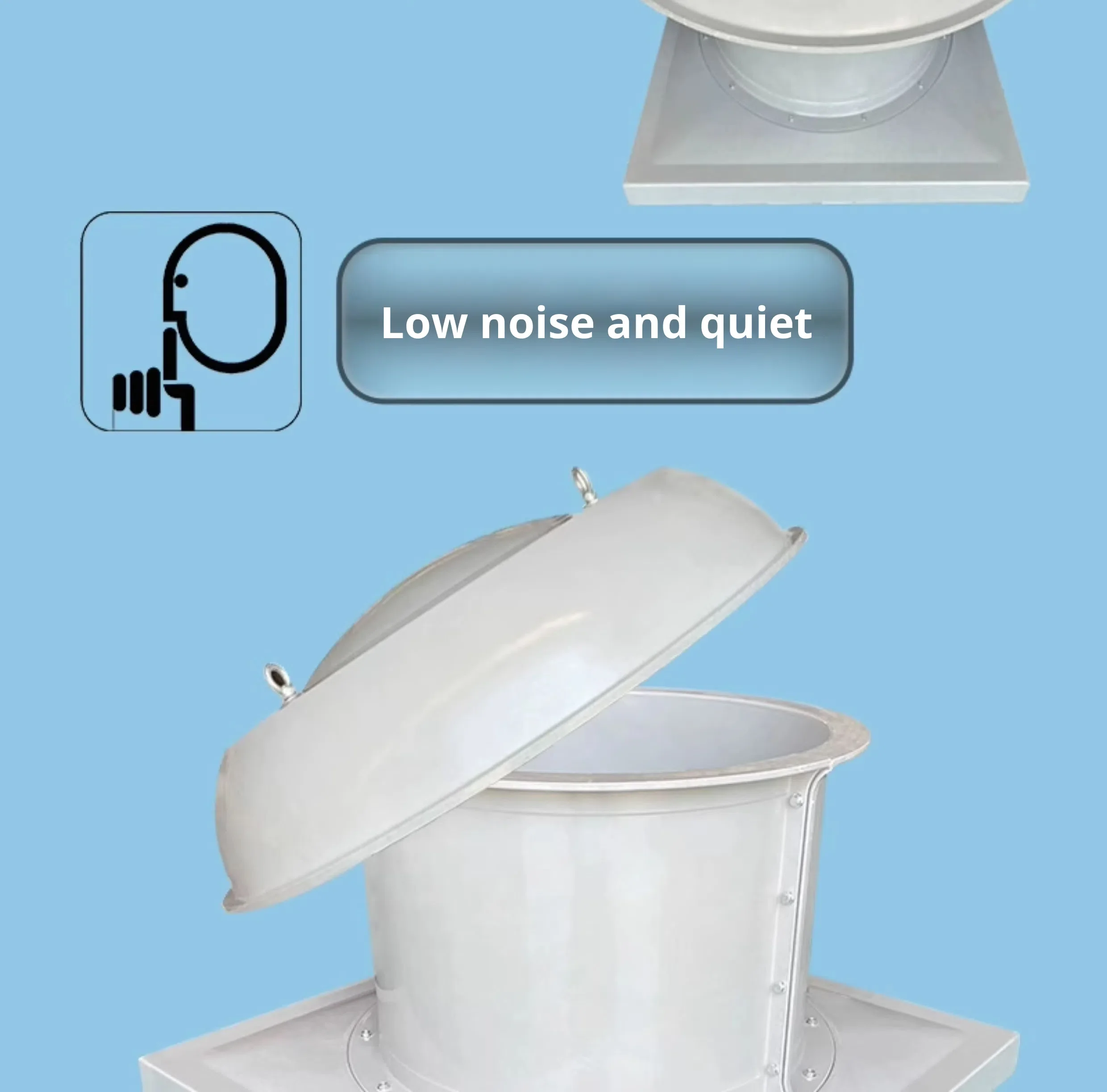 Axial Flow Fan, Explosion-proof, Roof, Stainless, Steel - detail 6