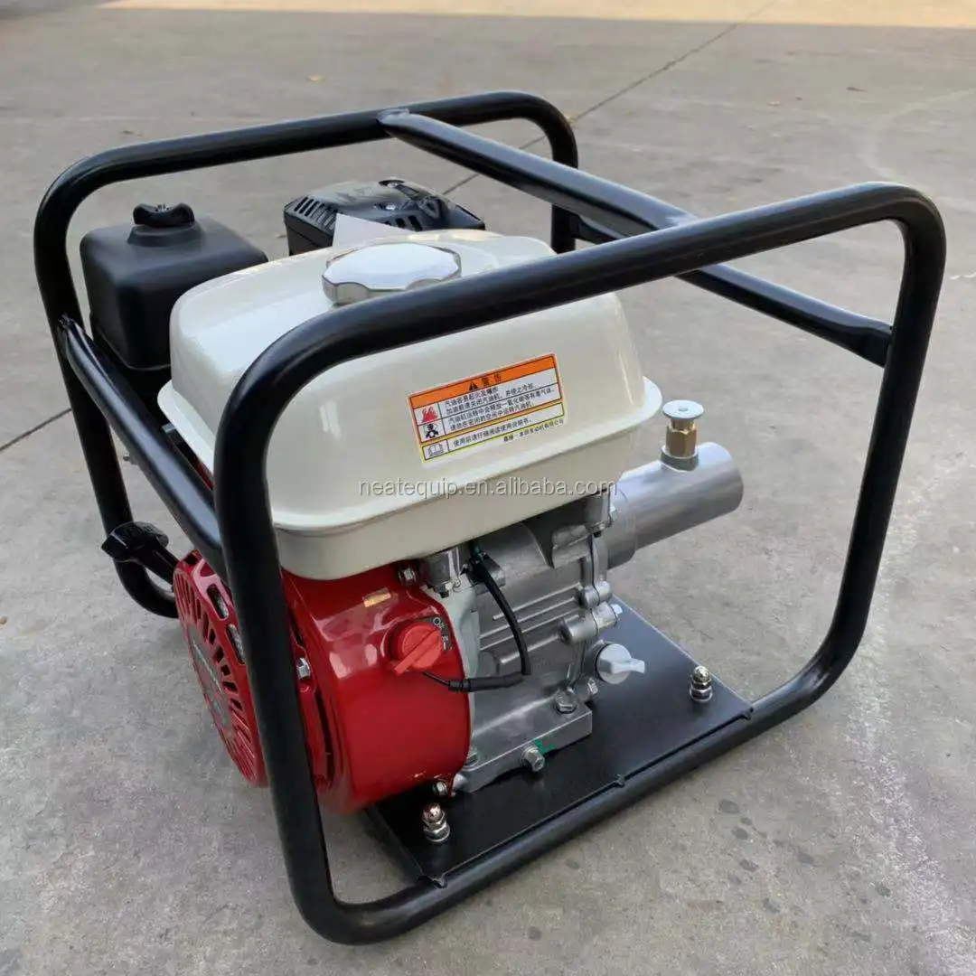 Neat Gas Powered Concrete Vibrator Drive Unit With Honda Gx160 5.5hp