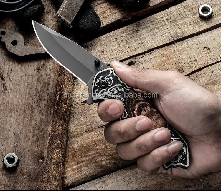 Subtle Wholesale Camping Folding Pocket Knives Hunting Blades Cutter