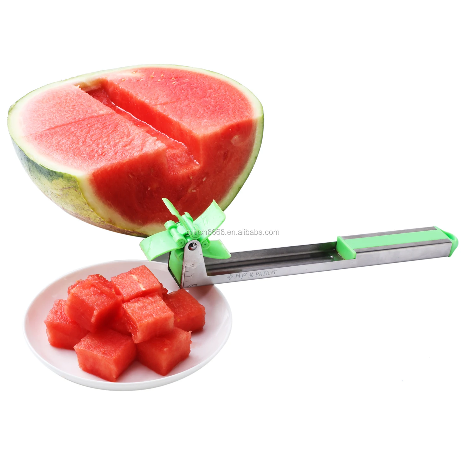 Watermelon Windmill Cutter Slicer Auto Stainless Steel Melon Cuber Knife  Fun Fruit Vegetable Salad Cutter Tool Kitchen Gadget - Buy Watermelon Slicer ,Watermelon Windmill Cutter,Watermelon Windmill Slicer Product on  Alibaba.com