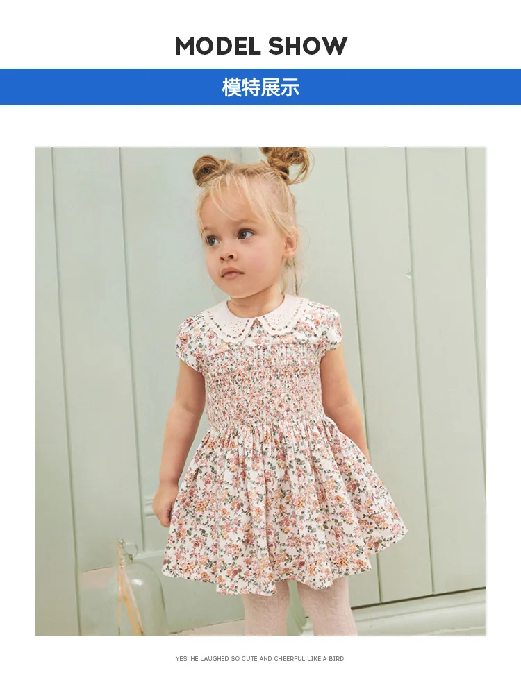 Girls Smocked Dresses Frocks One Piece Girls Dress With Embroidery Collar Cotton Knitted Dresses Buy Girls Dress Ins Baby Clothes Dresses Baby Clothing Africa Product On Alibaba Com