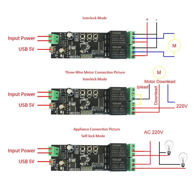 Y 2e wireless switch схема