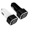 Dual USB car charger with CE ROHS FCC certified total 24W 4.8A output