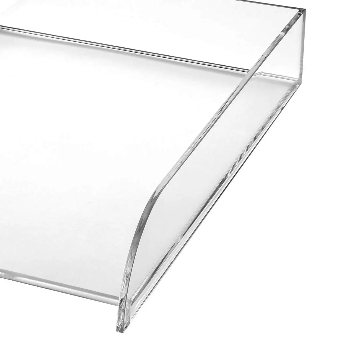 Clear Acrylic Plastic Stacking Desk Paper Letter Tray Buy Acrylic