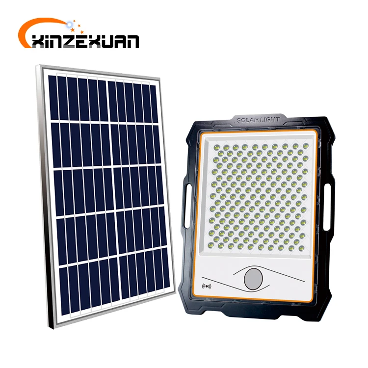 Factory price warehouse aluminum camping ip65 100 200 300 400 600 watt solar led flood lamp