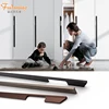 American style long handle for large wardrobe door shoe cabinet wine cabinet aluminium pull handle 289