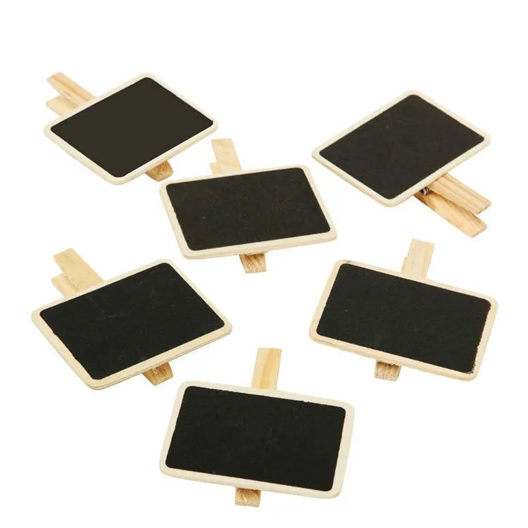 portable wooden blackboard