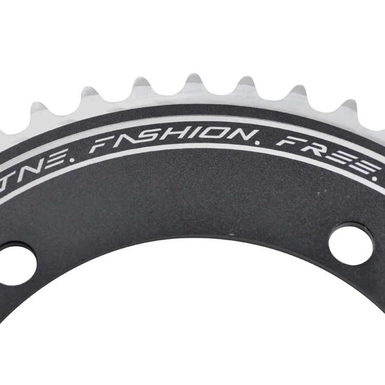 Dead Speed Bike Chain Ring Fixed Gear Bicycle Crankset Bcd130 48t 49t