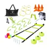 Custom Speed Soccer Football Agility Ladder Training Set Equipment Cones Hurdles Parachute