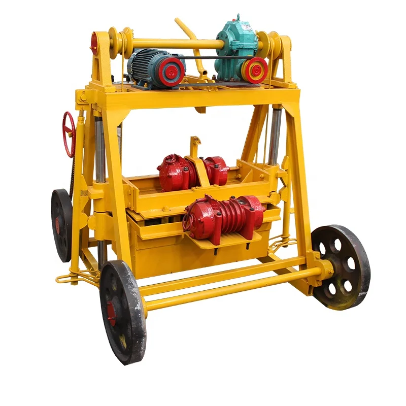 Qmy4-45 Mobile Concrete Block Making Machine Price In Vanuatu - Buy ...