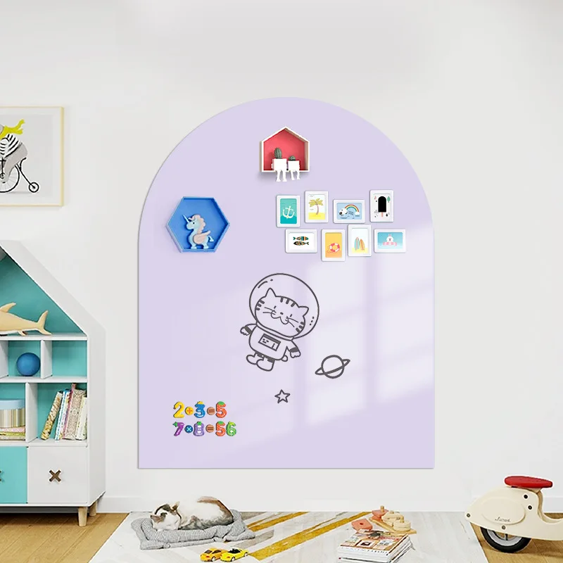 Self adhesive color board sticker classroom nursery use