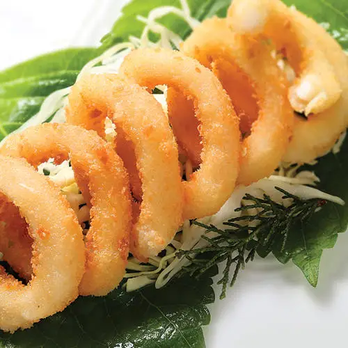 Frozen Squid Flower Cooked Seafood Salt And Pepper Squid - Buy Salt And
