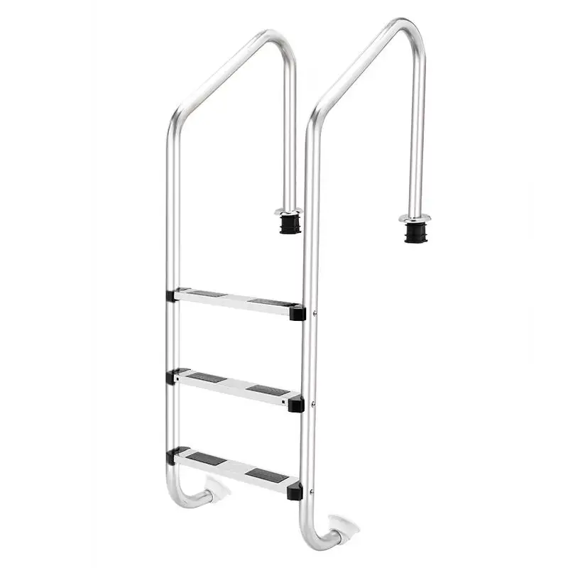 Swimming Pool Ladder For In Ground Pools Heavy Duty 3step Stainless