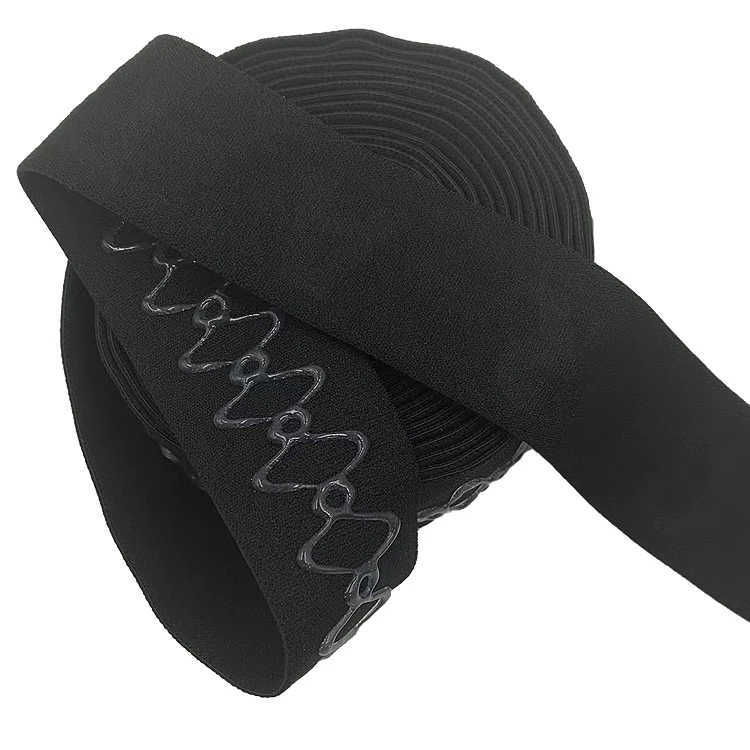 Silicone Elastic Gripper Tape For Clothing/cycling/jackets Hem Used