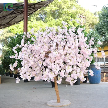 人工桜の花のツリーシルク桜の木の装飾のためのフェイク桜の木 Buy 人工桜の花のツリー フェイク桜 偽の桜の木 Product On Alibaba Com