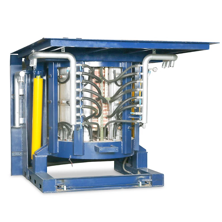 Iron Metal Melting Induction Furnace 10 Ton
