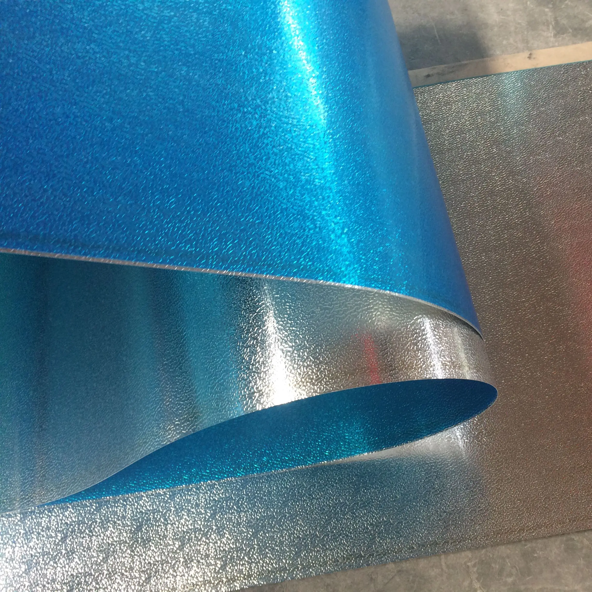 textured embossed aluminum sheet