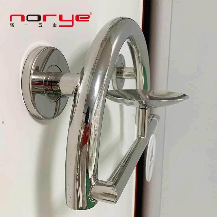 Norye Bathroom Accessories Grab bar with soap dish stainless Steel 304 OEM