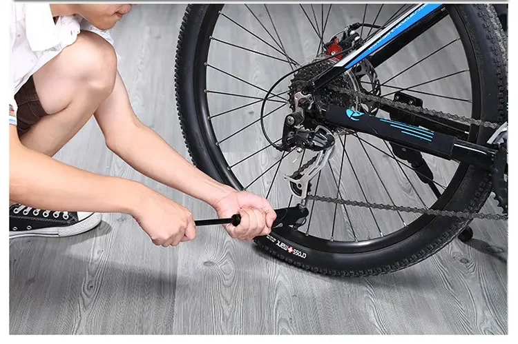 product new image factory portable mini electric bicycle air hand pump quality plastic inflator pump for road dirt bike cycling mtb part-5