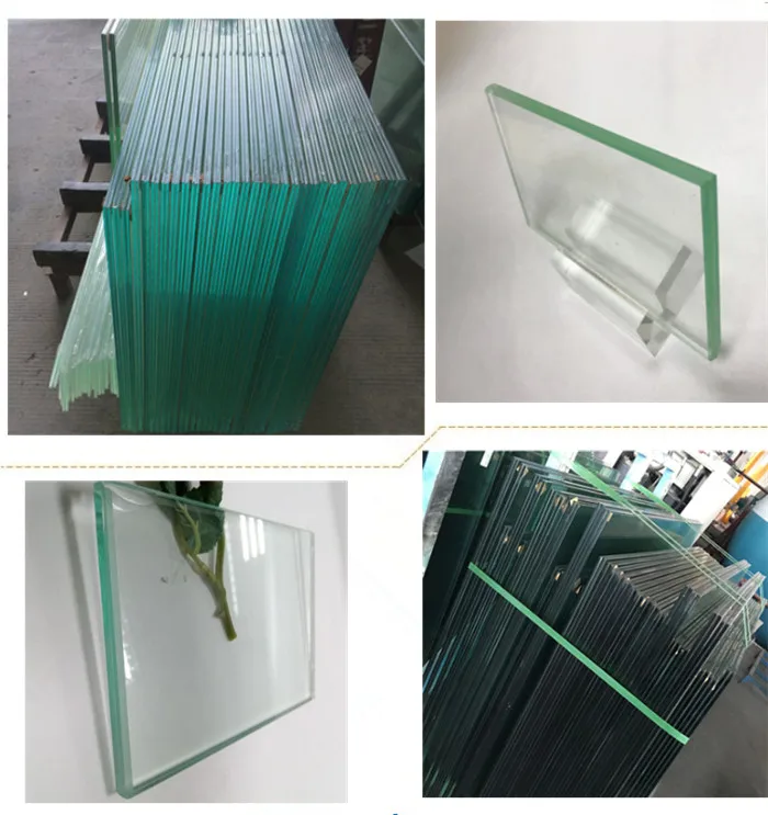 High quality transparent colorless 44.1 44.2 8mm clear laminated glass