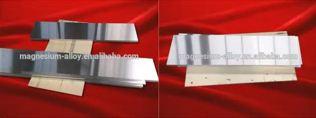 Magnesium plate and sheet