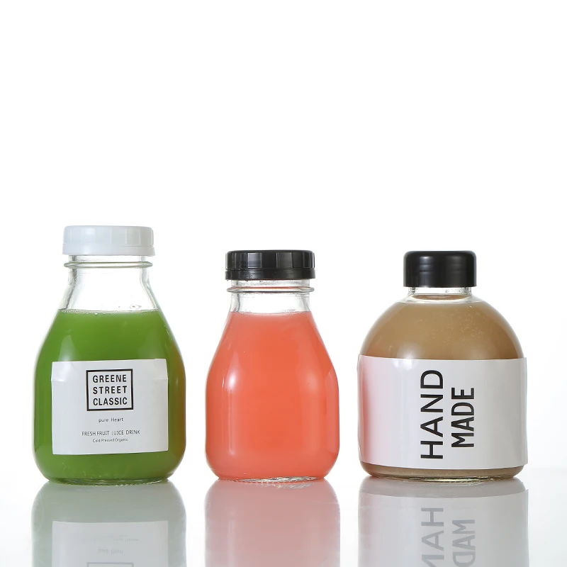 Empty Plastic Beverage Bottles For Juice Press Juice Bottles Reusable