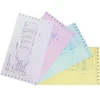 2019 Factory direct sale 4ply white/colors carbonless paper sheets computer form120*280mm