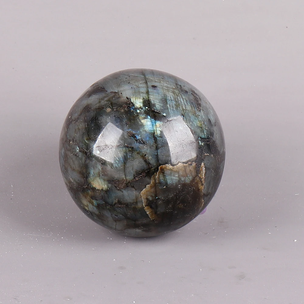 cxdgem q1554 新奇球拉长石 9 10厘米件家居装饰品