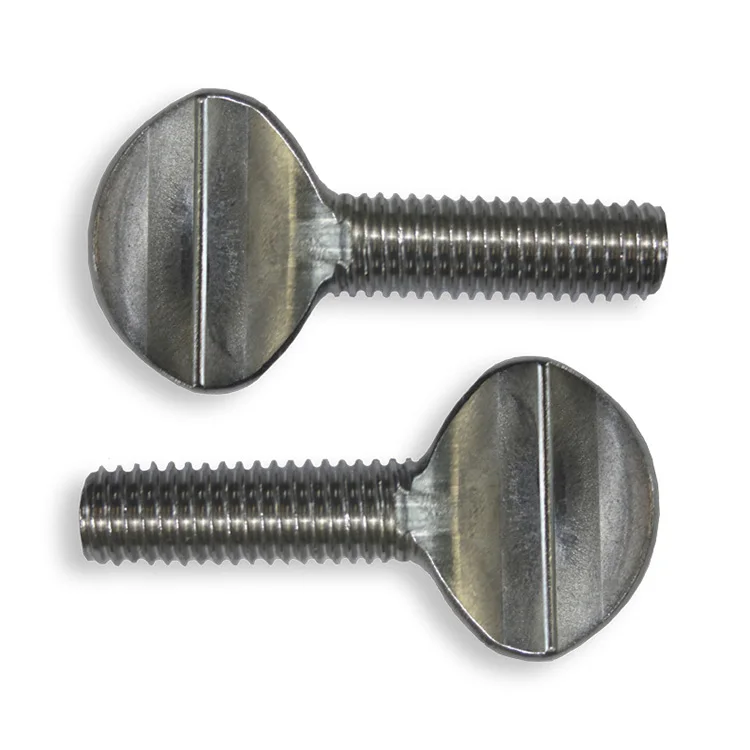 
M3 M4 M5 M6 Zinc Plated Galvanize Steel Fasteners Special Type Thumb Screw 