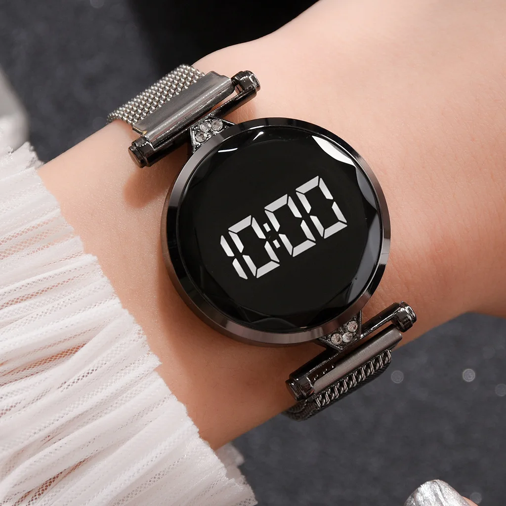 luxury women touch screen led watches