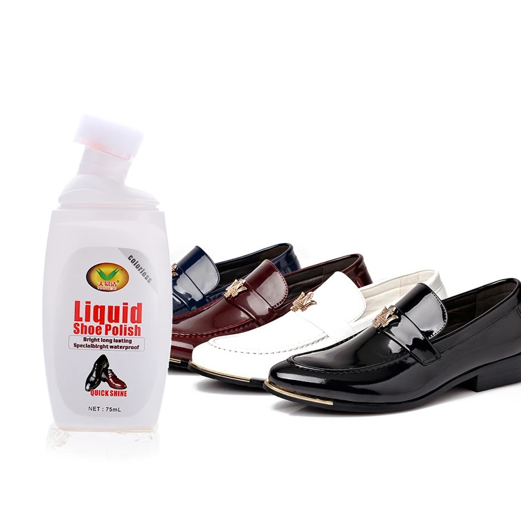 colorless shoe polish