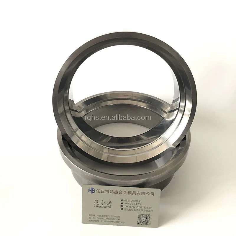 Custom Nonstandard Tungsten Carbide Valve Seat Wearresistant Hard