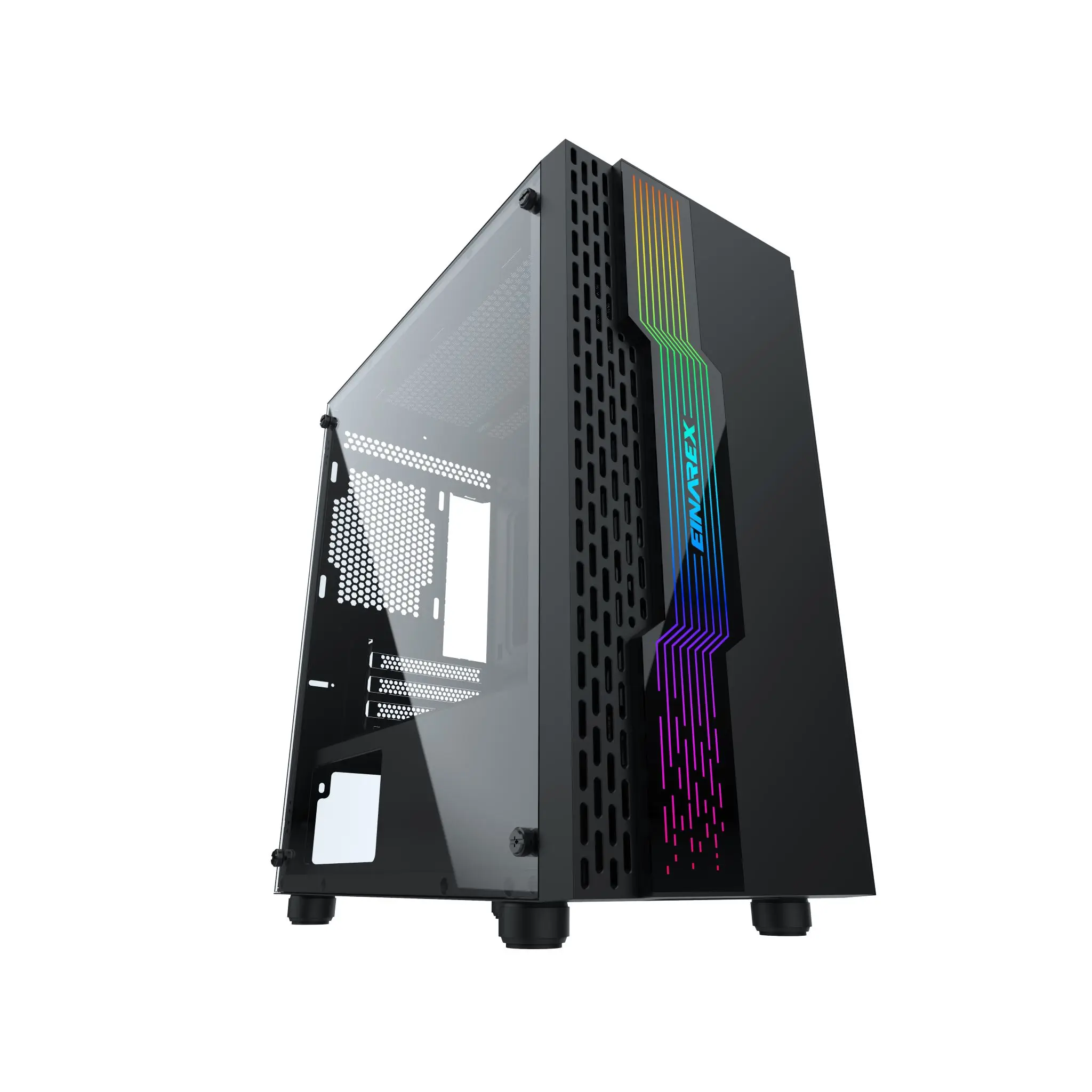 Black/white Color Gaming Pc Cases Atx/m-atx/itx Computer Cases For ...