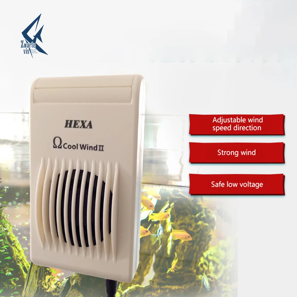 Wall Mounted Fish Tank Fan Mini Cooling Fan Aquarium Fish Tank Rotary