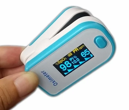 
CE Approved Portable Mini Finger Pulse Indicator Spo2 Blood Pressure Digital Pulse for Baby and Adult 