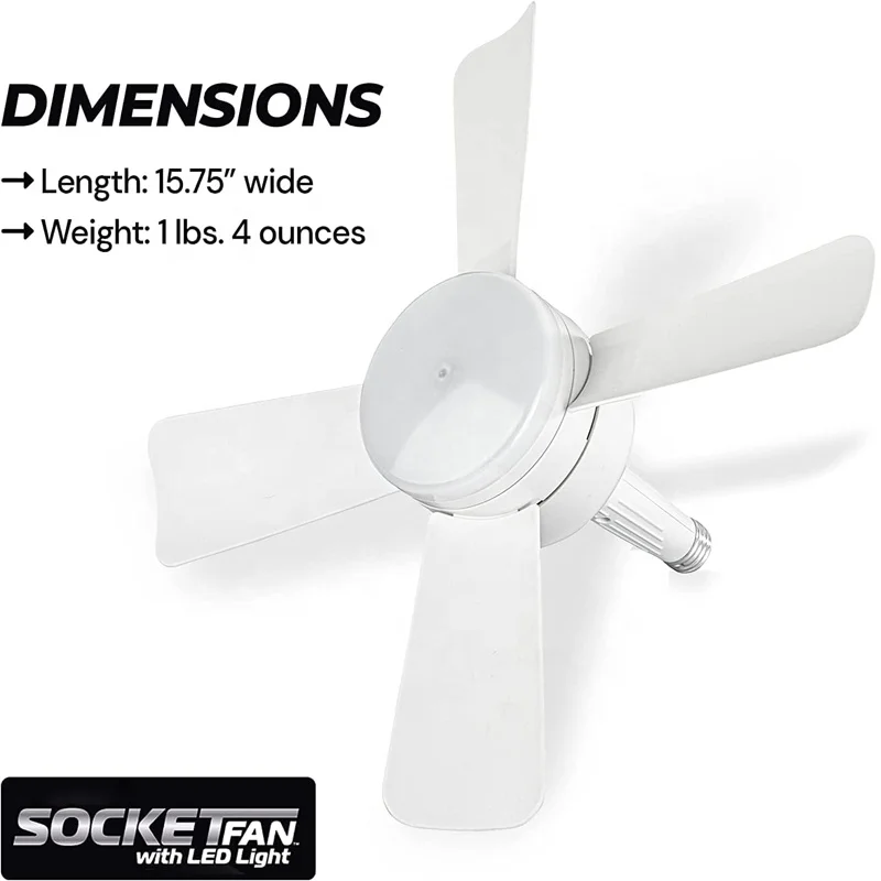 Ceiling Fan, LED, E26/E27 - detail 2