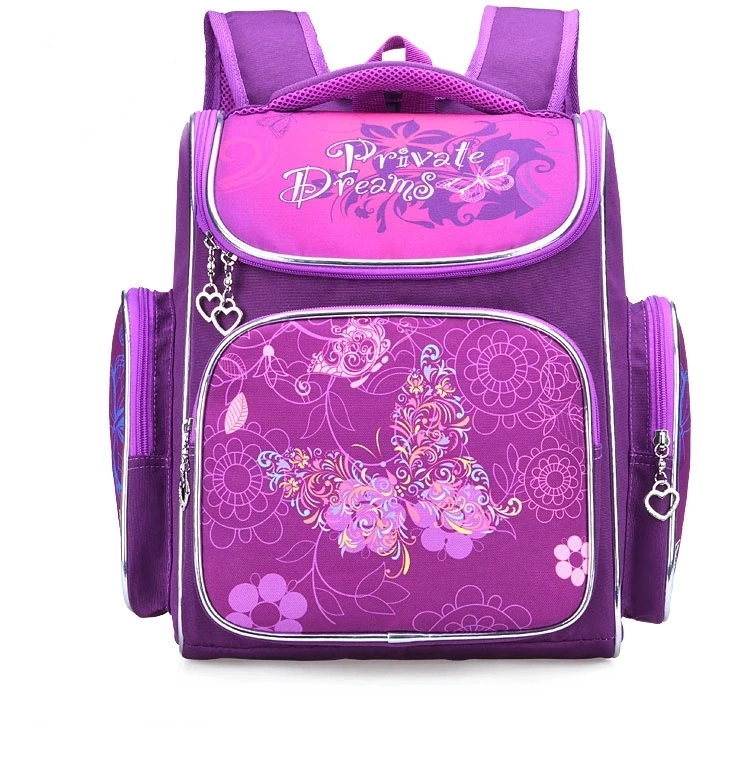 School Bag Butterfly, Pink Blue, School Bag, School Bag Girls Rosirosinchen / popular School Enrollment Gift